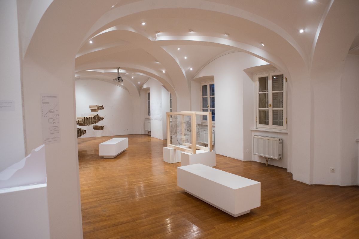 Razstava Fazni prehod (1) v Galeriji Miklova hiša, Ribnica, 2022.