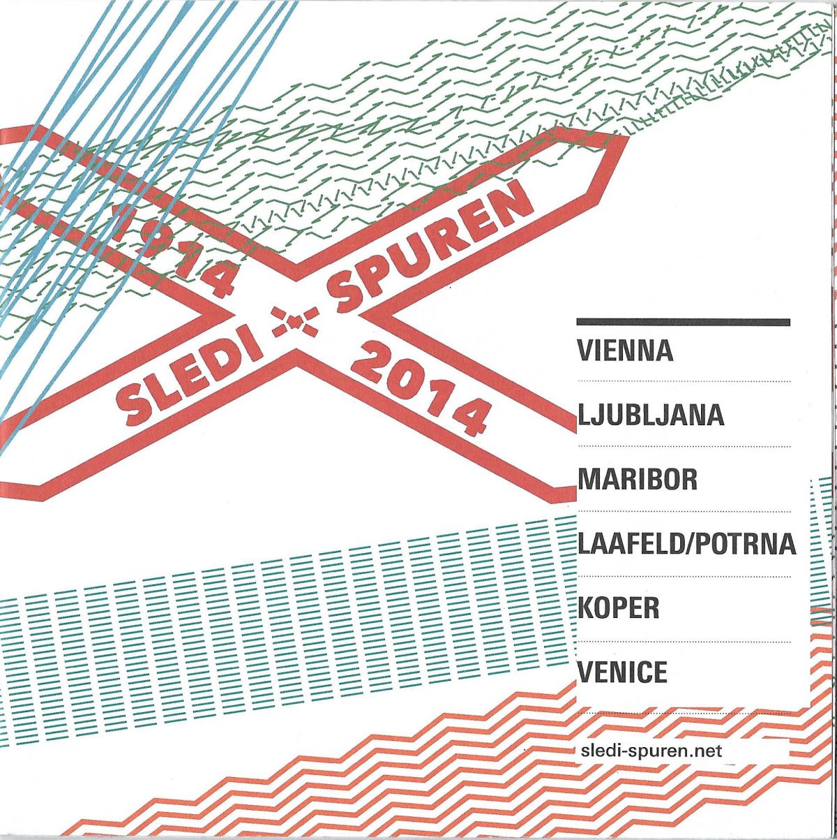 SLEDI-SPUREN, traveling exhibition, April to December 2014.