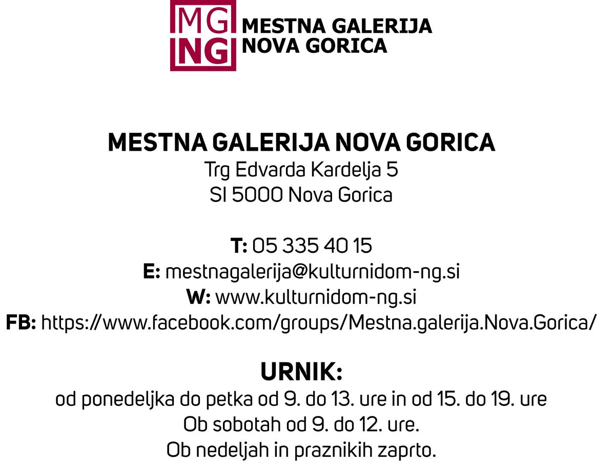 Od daleč, od blizu, Mestna galerija Nova Gorica, december 2023 - Katalog.
